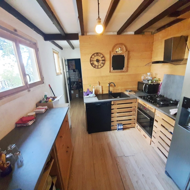 Maison avec jardin et vue panoramique