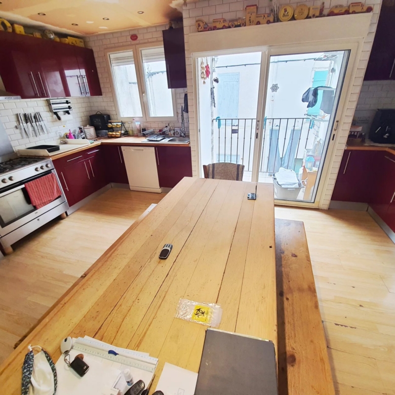 Town house with garage 44M² in Quillan